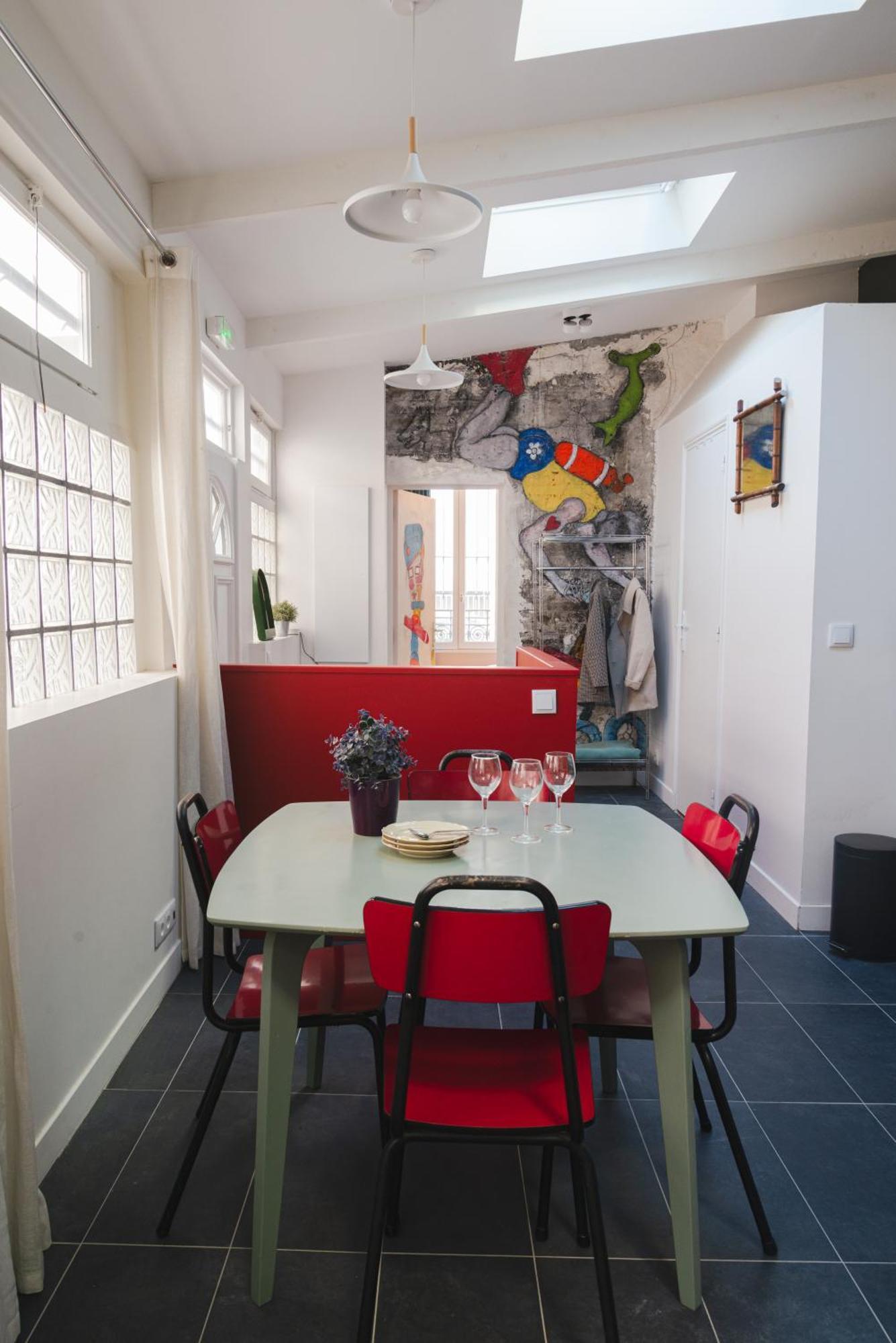Appartement L'atelier de Luc, Paris 20eme Extérieur photo